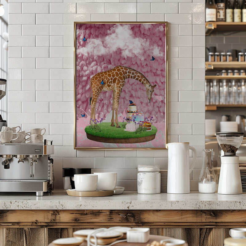 Sweet Baking Day - Stretched Canvas, Poster or Fine Art Print I Heart Wall Art