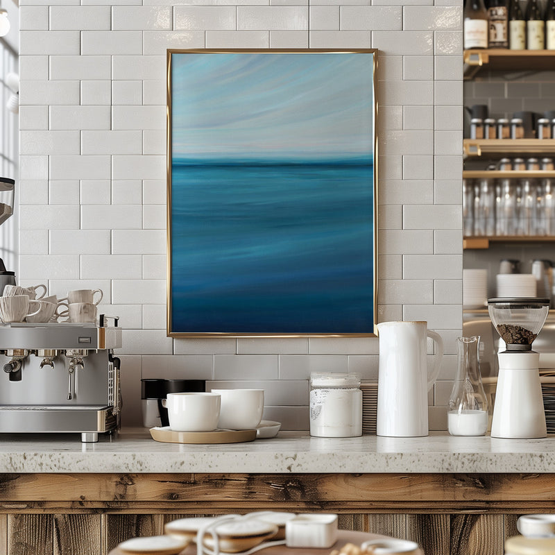 Coastal Calm - Stretched Canvas, Poster or Fine Art Print I Heart Wall Art