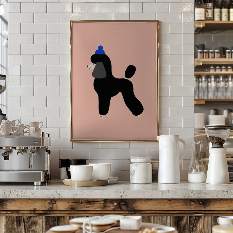 Poodle - Stretched Canvas, Poster or Fine Art Print I Heart Wall Art