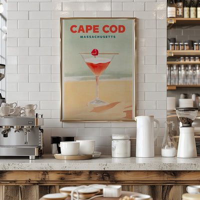 Cape Cod Cocktail Tall Poster - Stretched Canvas, Poster or Fine Art Print I Heart Wall Art