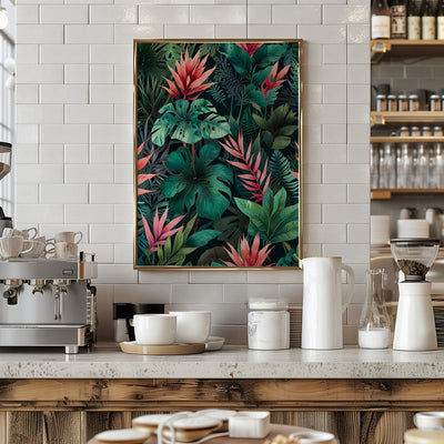 Rainforest Fantasy - Stretched Canvas, Poster or Fine Art Print I Heart Wall Art