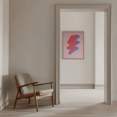 Lightning - Stretched Canvas, Poster or Fine Art Print I Heart Wall Art