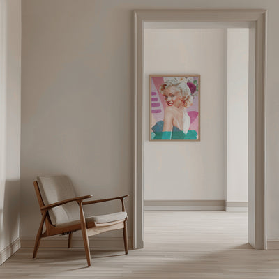 Marilyn is Back - Stretched Canvas, Poster or Fine Art Print I Heart Wall Art