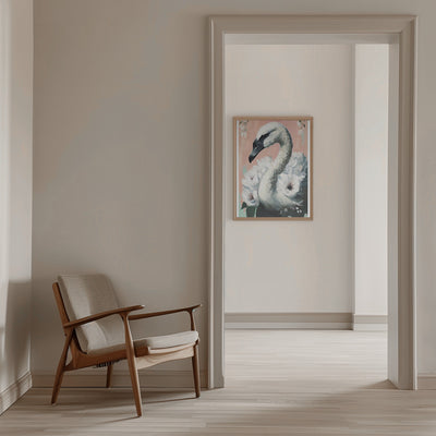 The Swan - Stretched Canvas, Poster or Fine Art Print I Heart Wall Art