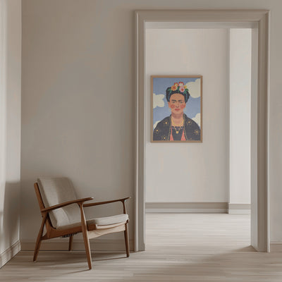 Frida 2 - Stretched Canvas, Poster or Fine Art Print I Heart Wall Art