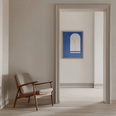 Geometric Echoes - Stretched Canvas, Poster or Fine Art Print I Heart Wall Art