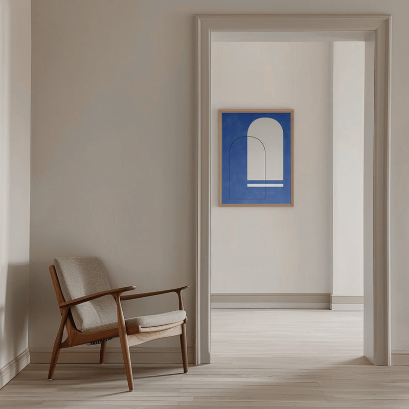 Geometric Echoes - Stretched Canvas, Poster or Fine Art Print I Heart Wall Art