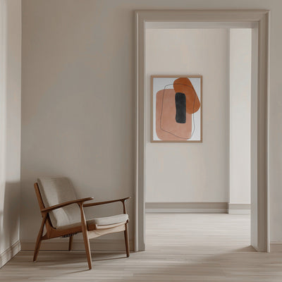 Abstract Harmony - Stretched Canvas, Poster or Fine Art Print I Heart Wall Art