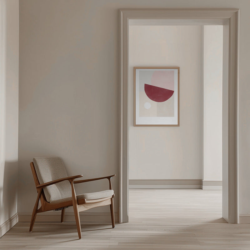 Geometric Elegance - Stretched Canvas, Poster or Fine Art Print I Heart Wall Art