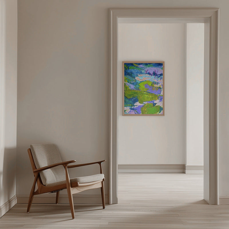 Vibrant Tranquility - Stretched Canvas, Poster or Fine Art Print I Heart Wall Art
