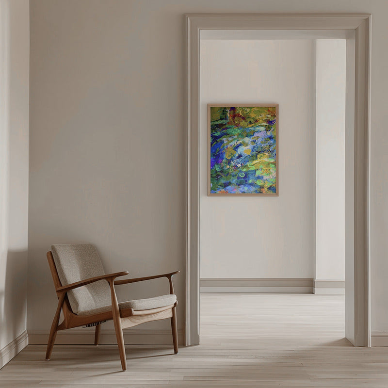 Nature Inspired Landscape - Stretched Canvas, Poster or Fine Art Print I Heart Wall Art