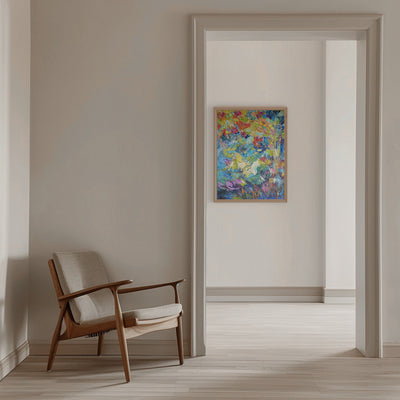 Radiant Pond Sonata - Stretched Canvas, Poster or Fine Art Print I Heart Wall Art