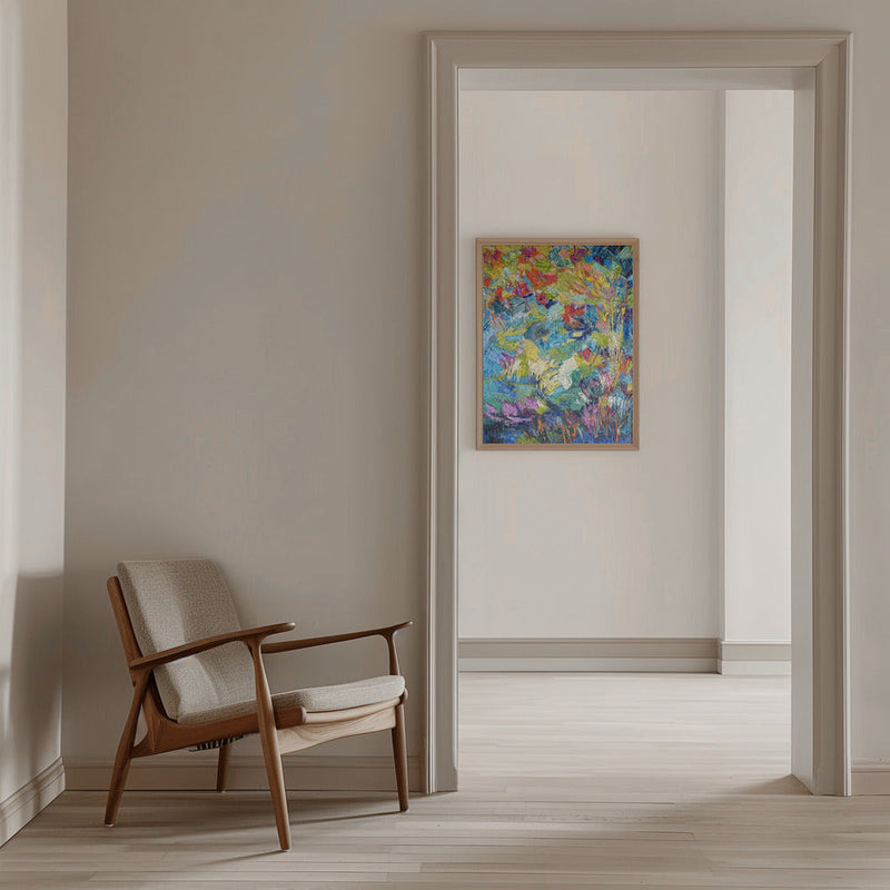 Radiant Pond Sonata - Stretched Canvas, Poster or Fine Art Print I Heart Wall Art