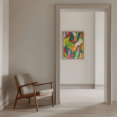 Botanical Symphony - Stretched Canvas, Poster or Fine Art Print I Heart Wall Art