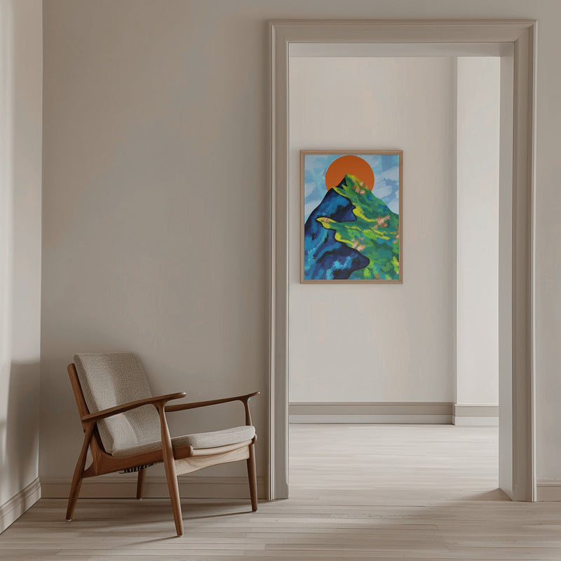 Bright Horizon - Stretched Canvas, Poster or Fine Art Print I Heart Wall Art