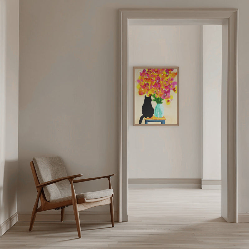 Cozy Corner Charm - Stretched Canvas, Poster or Fine Art Print I Heart Wall Art
