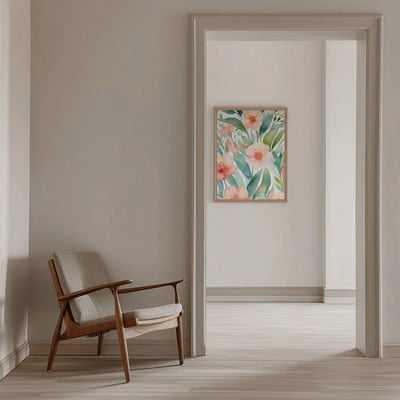 Fresh Spring Botanicals - Stretched Canvas, Poster or Fine Art Print I Heart Wall Art