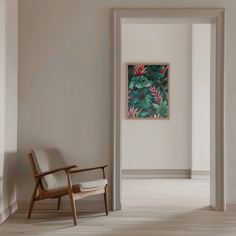 Rainforest Fantasy - Stretched Canvas, Poster or Fine Art Print I Heart Wall Art