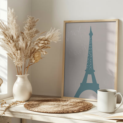 Very Paris - Stretched Canvas, Poster or Fine Art Print I Heart Wall Art