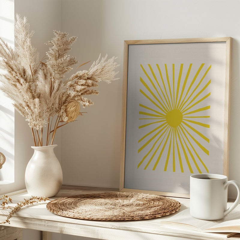 The Sun - Stretched Canvas, Poster or Fine Art Print I Heart Wall Art