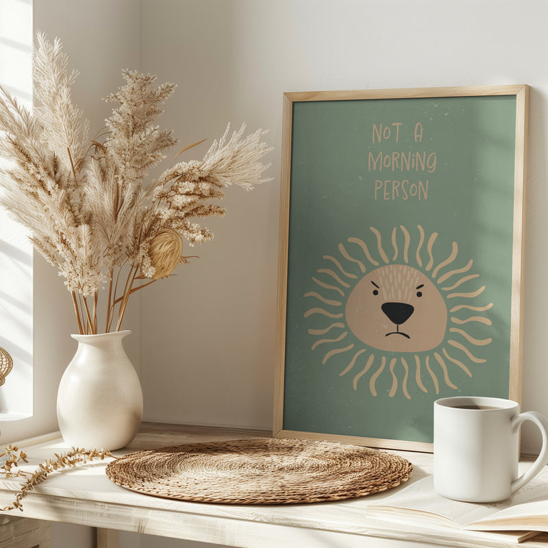 Lion nursery print - Stretched Canvas, Poster or Fine Art Print I Heart Wall Art