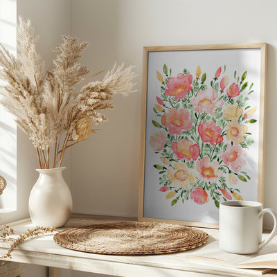 Winterlynn bouquet - Stretched Canvas, Poster or Fine Art Print I Heart Wall Art