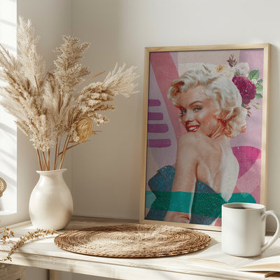 Marilyn is Back - Stretched Canvas, Poster or Fine Art Print I Heart Wall Art