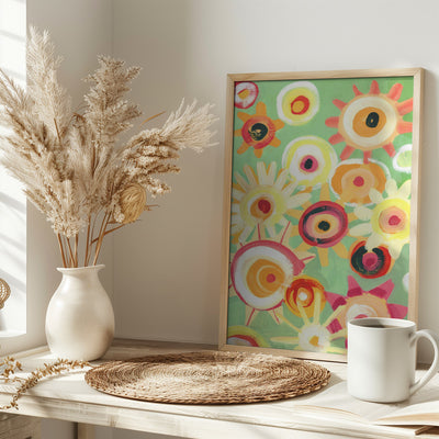Sunny Days - Stretched Canvas, Poster or Fine Art Print I Heart Wall Art