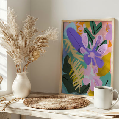 Spring Flowers - Stretched Canvas, Poster or Fine Art Print I Heart Wall Art