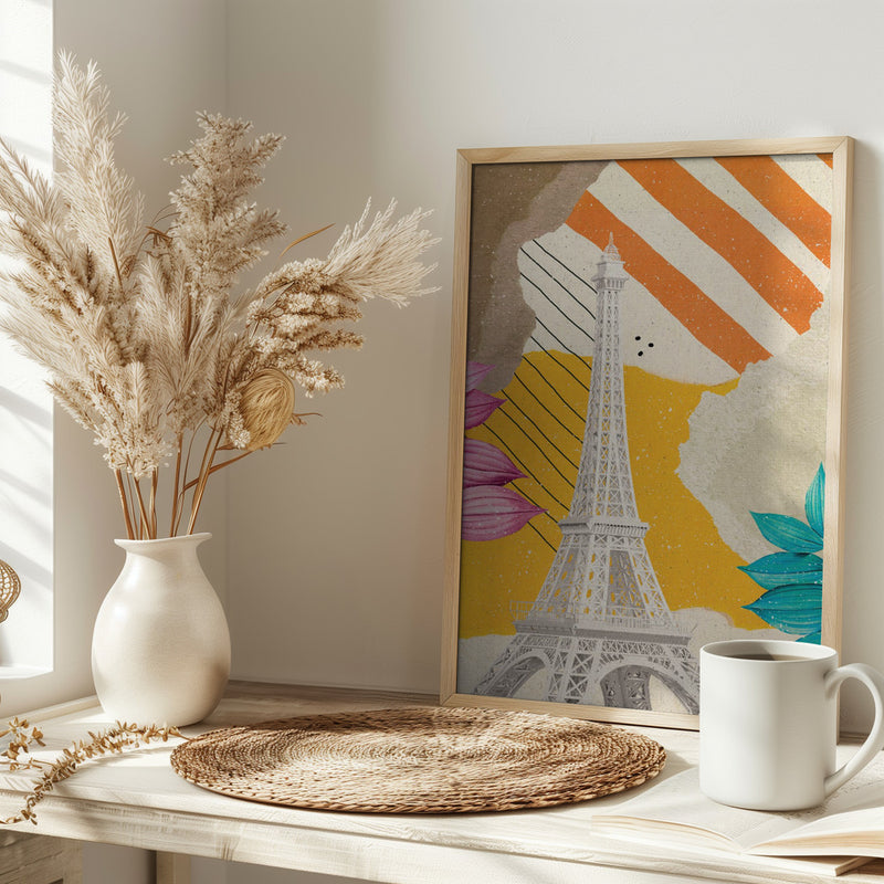 Spring in Paris - Stretched Canvas, Poster or Fine Art Print I Heart Wall Art