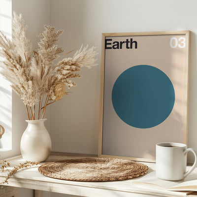 Earth - Stretched Canvas, Poster or Fine Art Print I Heart Wall Art