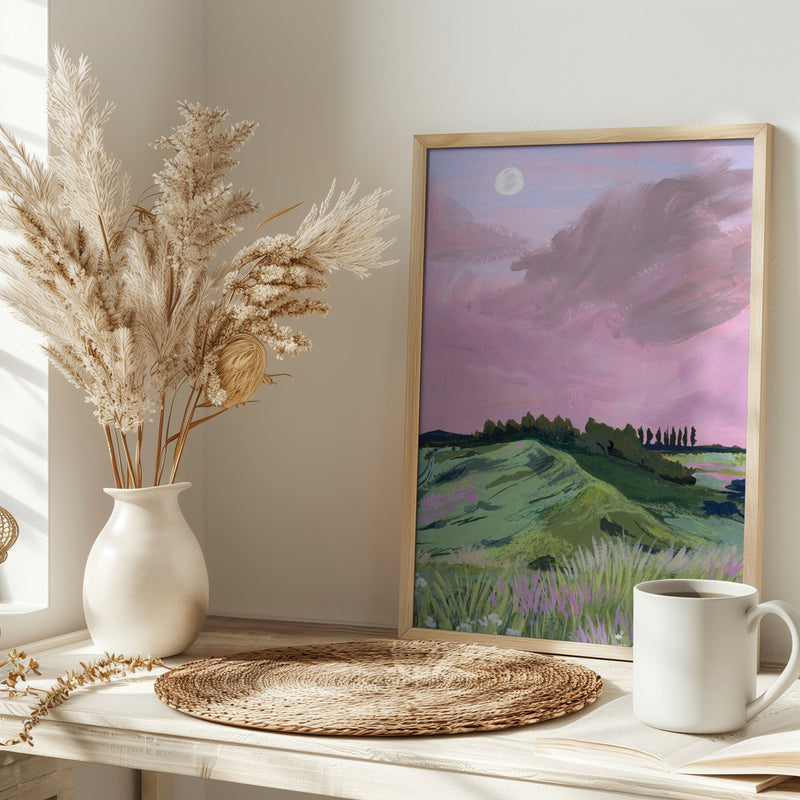 Morning Calm - Stretched Canvas, Poster or Fine Art Print I Heart Wall Art