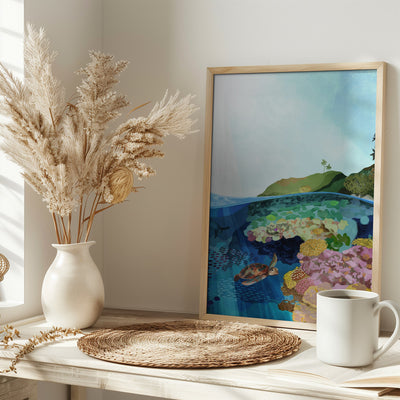 Underwater World - Stretched Canvas, Poster or Fine Art Print I Heart Wall Art