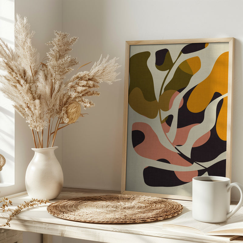 Mid Century Matisse Kopie - Stretched Canvas, Poster or Fine Art Print I Heart Wall Art