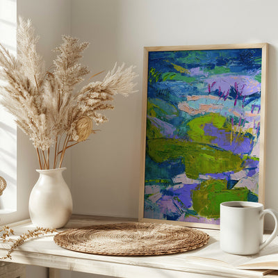 Vibrant Tranquility - Stretched Canvas, Poster or Fine Art Print I Heart Wall Art