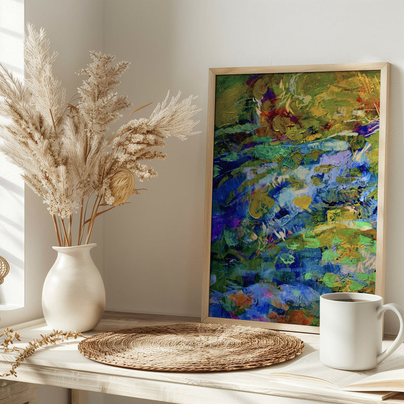 Nature Inspired Landscape - Stretched Canvas, Poster or Fine Art Print I Heart Wall Art