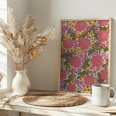 Asters - Stretched Canvas, Poster or Fine Art Print I Heart Wall Art