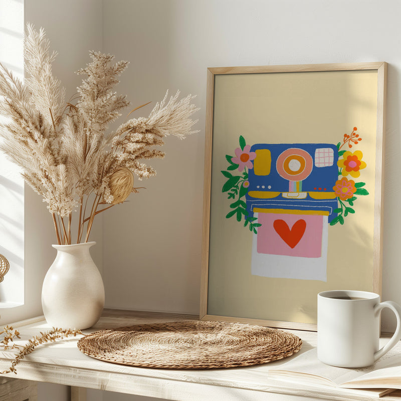 Love at first sight - Stretched Canvas, Poster or Fine Art Print I Heart Wall Art