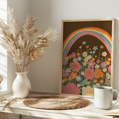 Under the rainbow - Stretched Canvas, Poster or Fine Art Print I Heart Wall Art