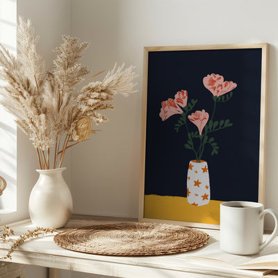 Freesia - Stretched Canvas, Poster or Fine Art Print I Heart Wall Art