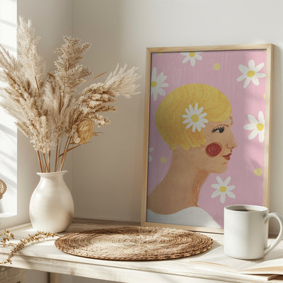 Daisy - Stretched Canvas, Poster or Fine Art Print I Heart Wall Art