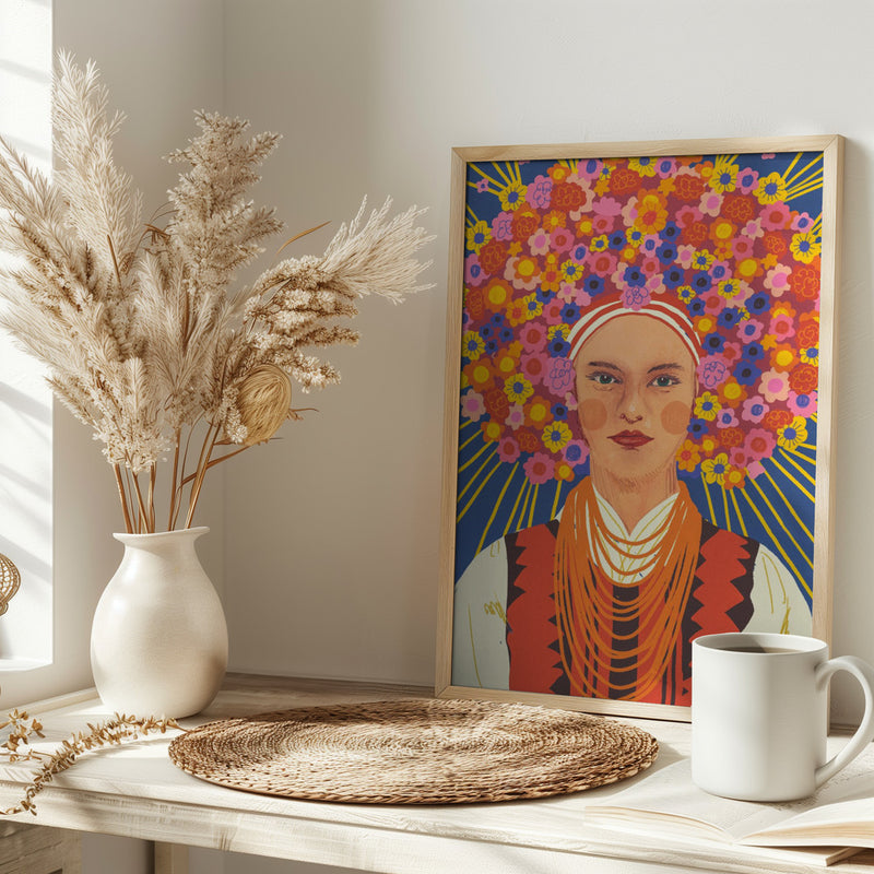 Ukrainian beauty - Stretched Canvas, Poster or Fine Art Print I Heart Wall Art