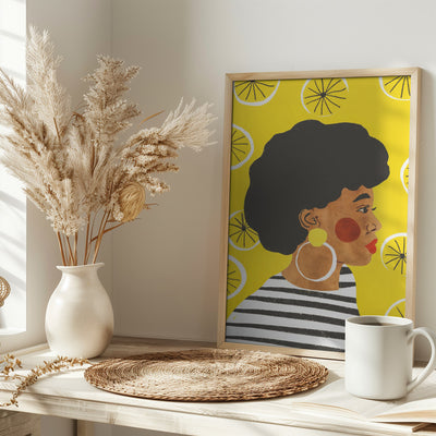 Lemonade - Stretched Canvas, Poster or Fine Art Print I Heart Wall Art