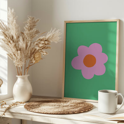 Flower - Stretched Canvas, Poster or Fine Art Print I Heart Wall Art