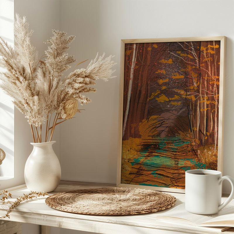 Autumn - Stretched Canvas, Poster or Fine Art Print I Heart Wall Art