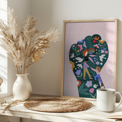 Solidarity - Stretched Canvas, Poster or Fine Art Print I Heart Wall Art