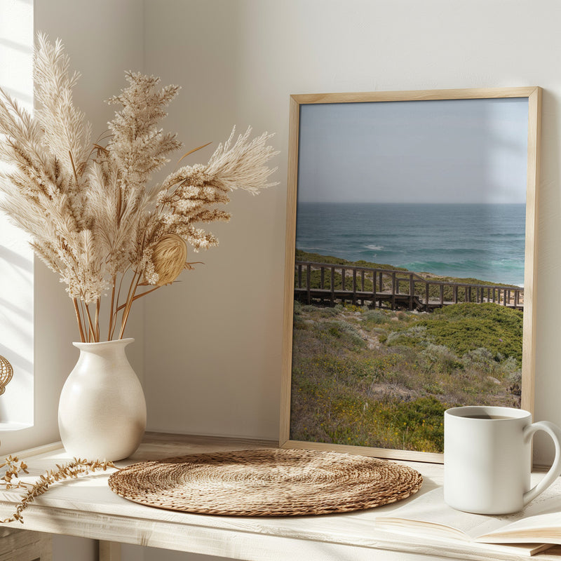 Coastal Walk - Stretched Canvas, Poster or Fine Art Print I Heart Wall Art