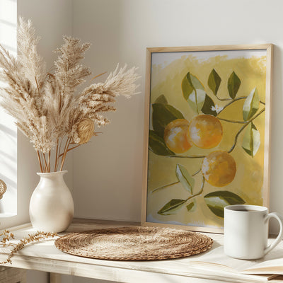 Orange Tree - Stretched Canvas, Poster or Fine Art Print I Heart Wall Art