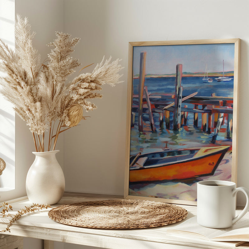 Provincetownharbor - Stretched Canvas, Poster or Fine Art Print I Heart Wall Art