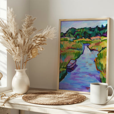 Rippling Water - Stretched Canvas, Poster or Fine Art Print I Heart Wall Art